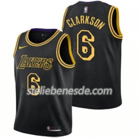 Herren NBA Los Angeles Lakers Trikot Jordan Clarkson 6 Nike City Edition Swingman